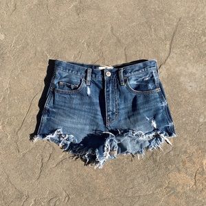 Hollister denim shorts